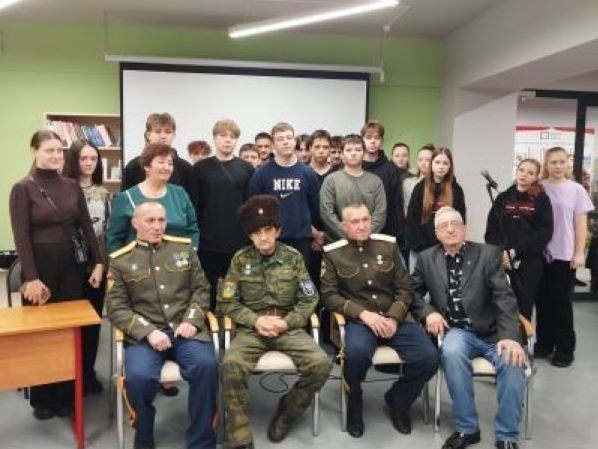 Встреча с представителями казачества.